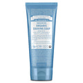 Dr. Bronner’s Unscented Organic Shaving Soap tube in blue and white, featuring organic and fair trade ingredients for a smooth, moisturizing, eco-friendly shave.